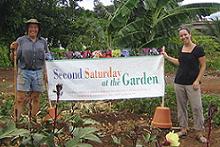 Jayme Grzebik and Bob Speer at Urban Garden